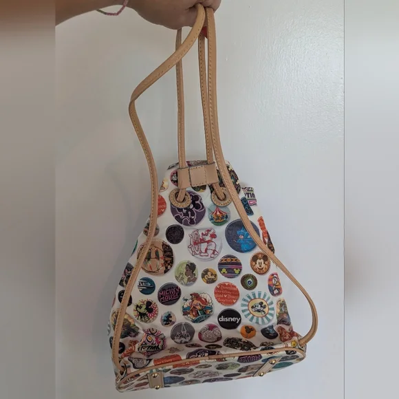 Disney x Dooney & Bourke Drawstring Backpack RARE - Picture 9 of 12